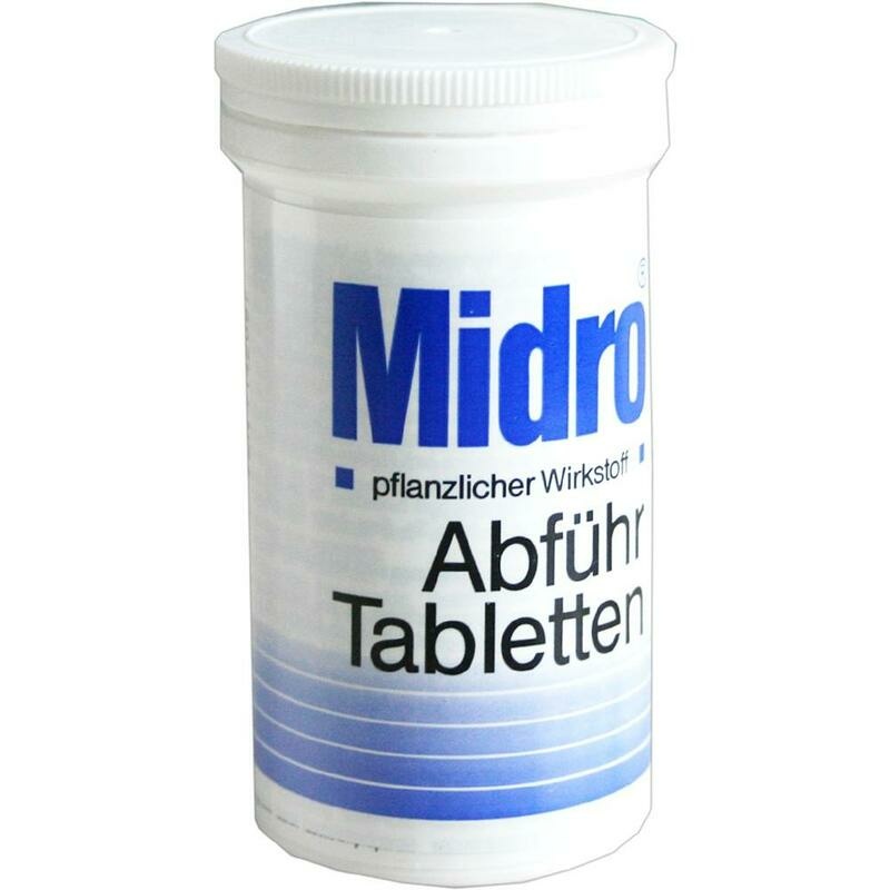 MIDRO Abführ Tabletten