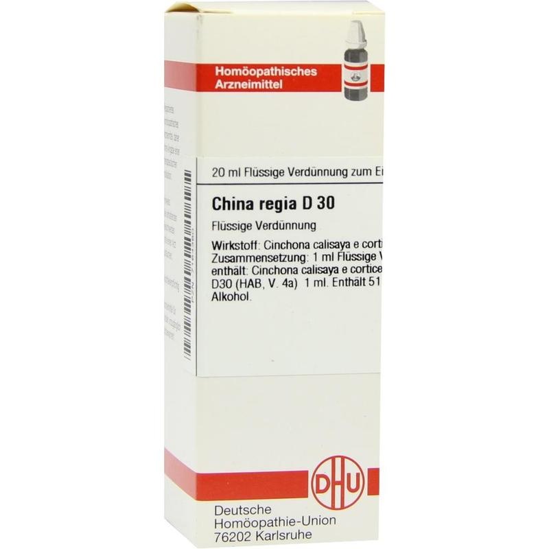 CHINA REGIA D 30 Dilution