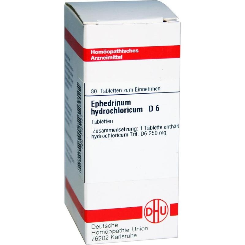 EPHEDRINUM hydrochloricum D 6 Tabletten
