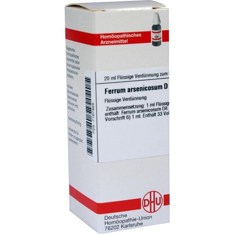 FERRUM ARSENICOSUM D 6 Dilution