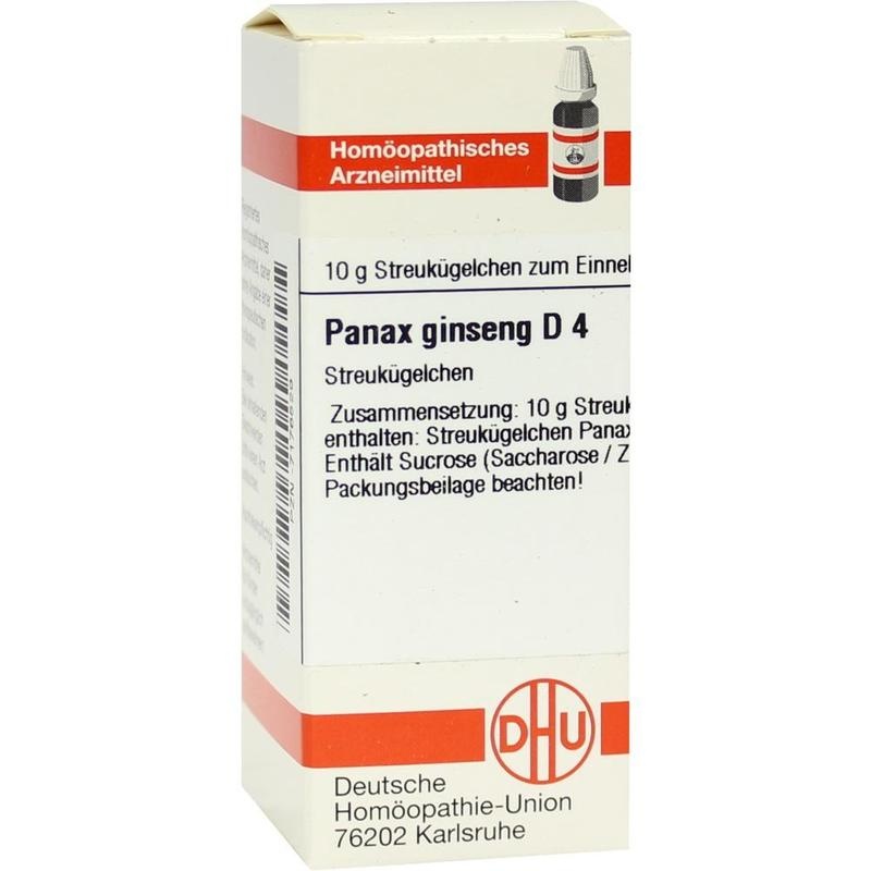 PANAX GINSENG D 4 Globuli