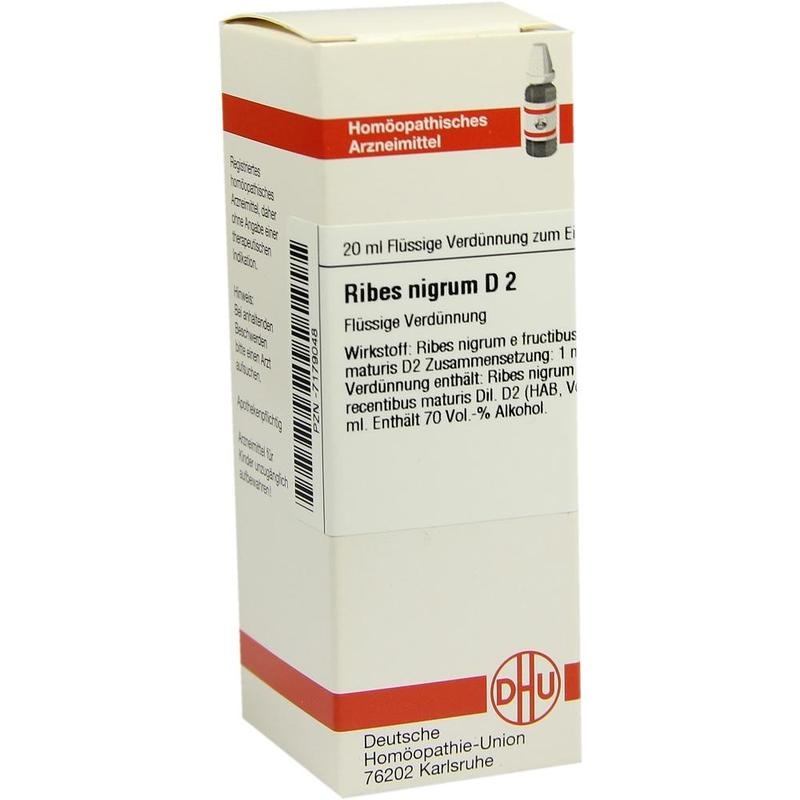 RIBES NIGRUM D 2 Dilution