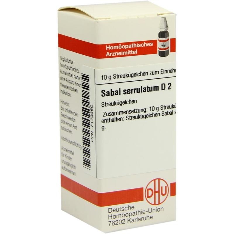 SABAL SERRULATUM D 2 Globuli