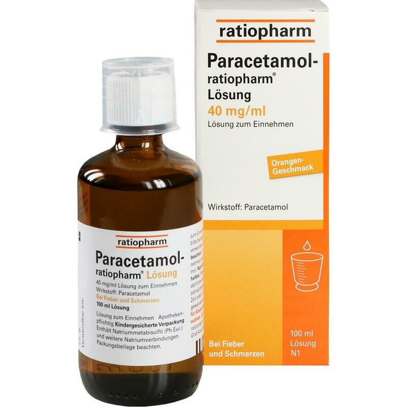 PARACETAMOL-ratiopharm Lösung