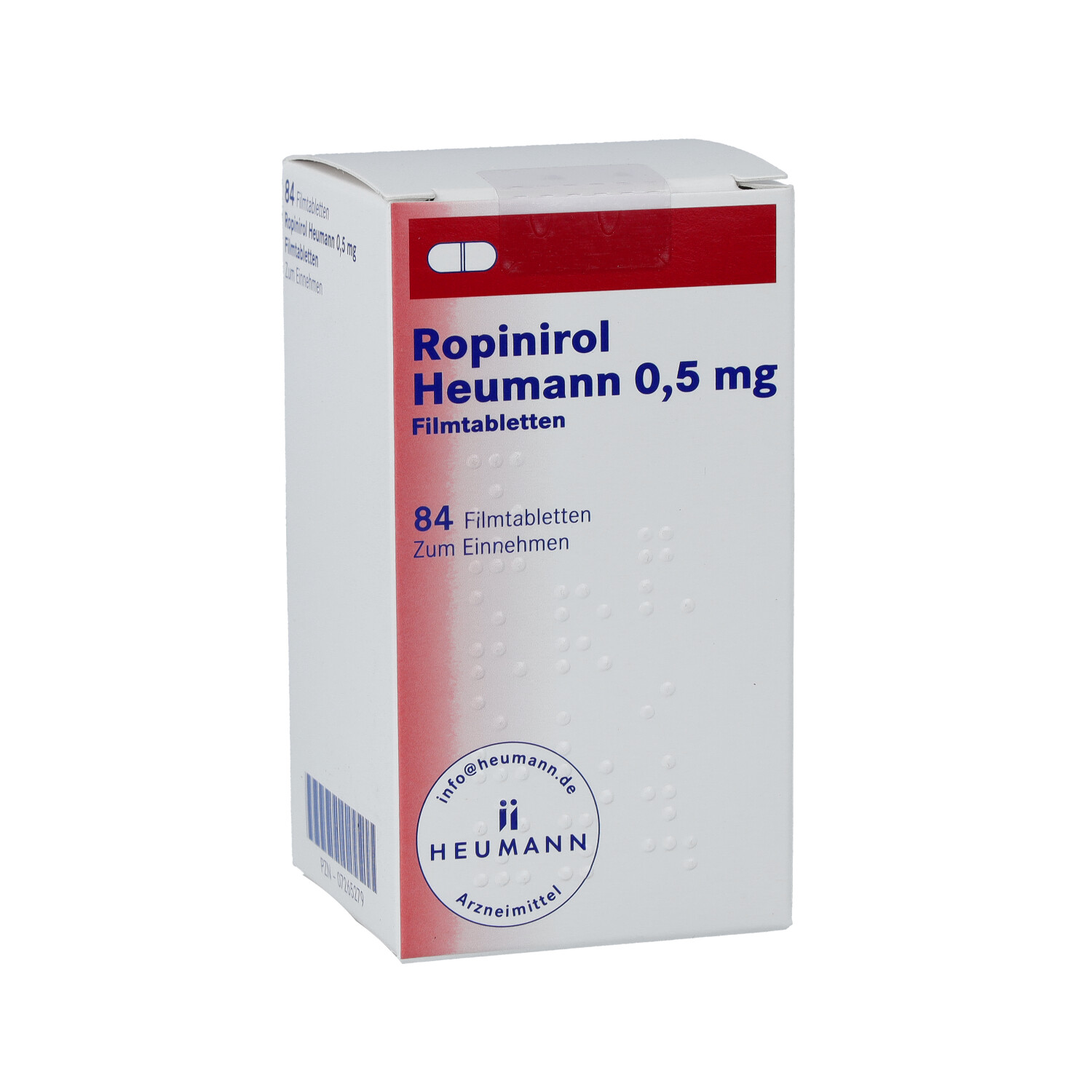 ROPINIROL Heumann 0,5 mg Filmtabletten
