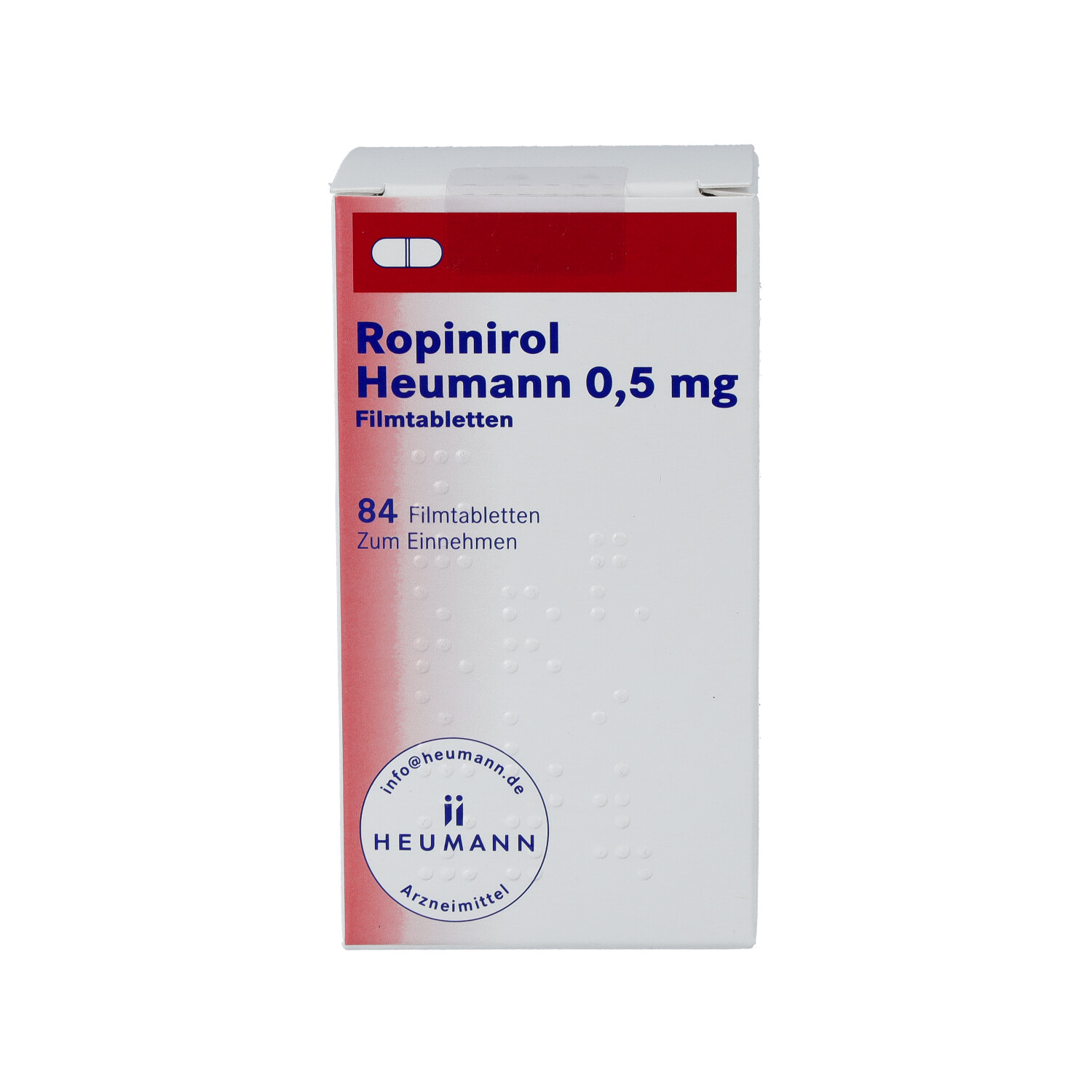 ROPINIROL Heumann 0,5 mg Filmtabletten