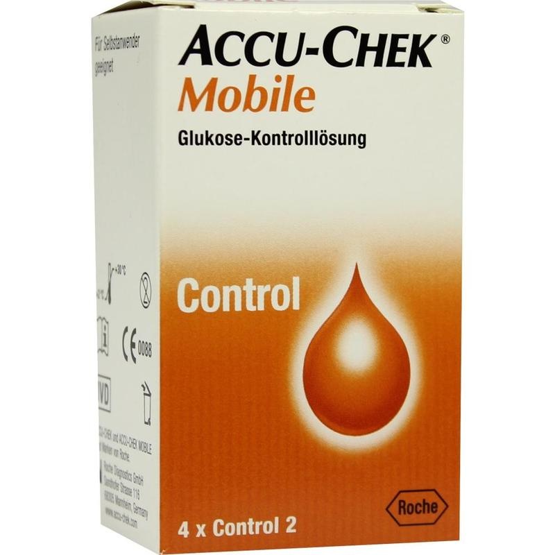 ACCU-CHEK Mobile Kontrolllösung 4 Einmalapplikat.