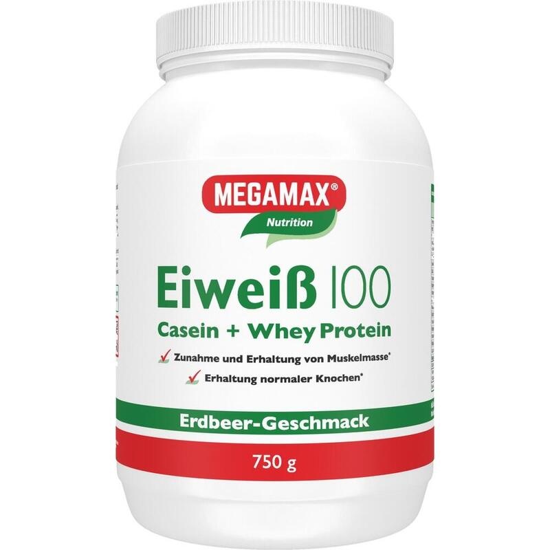 EIWEISS 100 Erdbeer Megamax Pulver