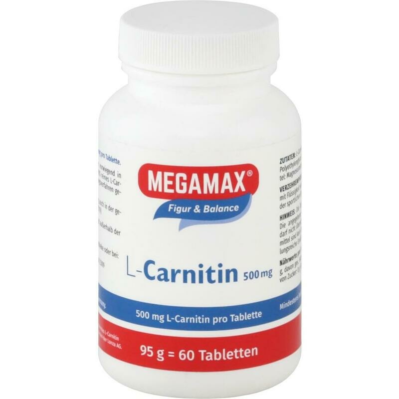 L-CARNITIN 500 mg Megamax Tabletten