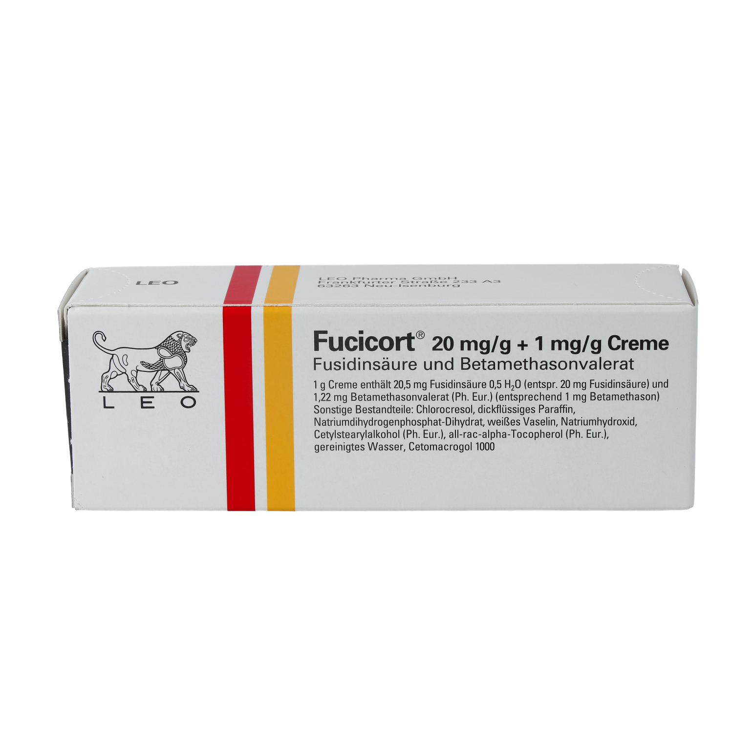 FUCICORT 20 mg/g + 1 mg/g Creme