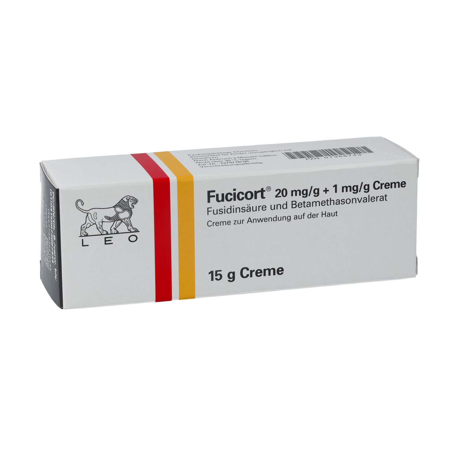FUCICORT 20 mg/g + 1 mg/g Creme