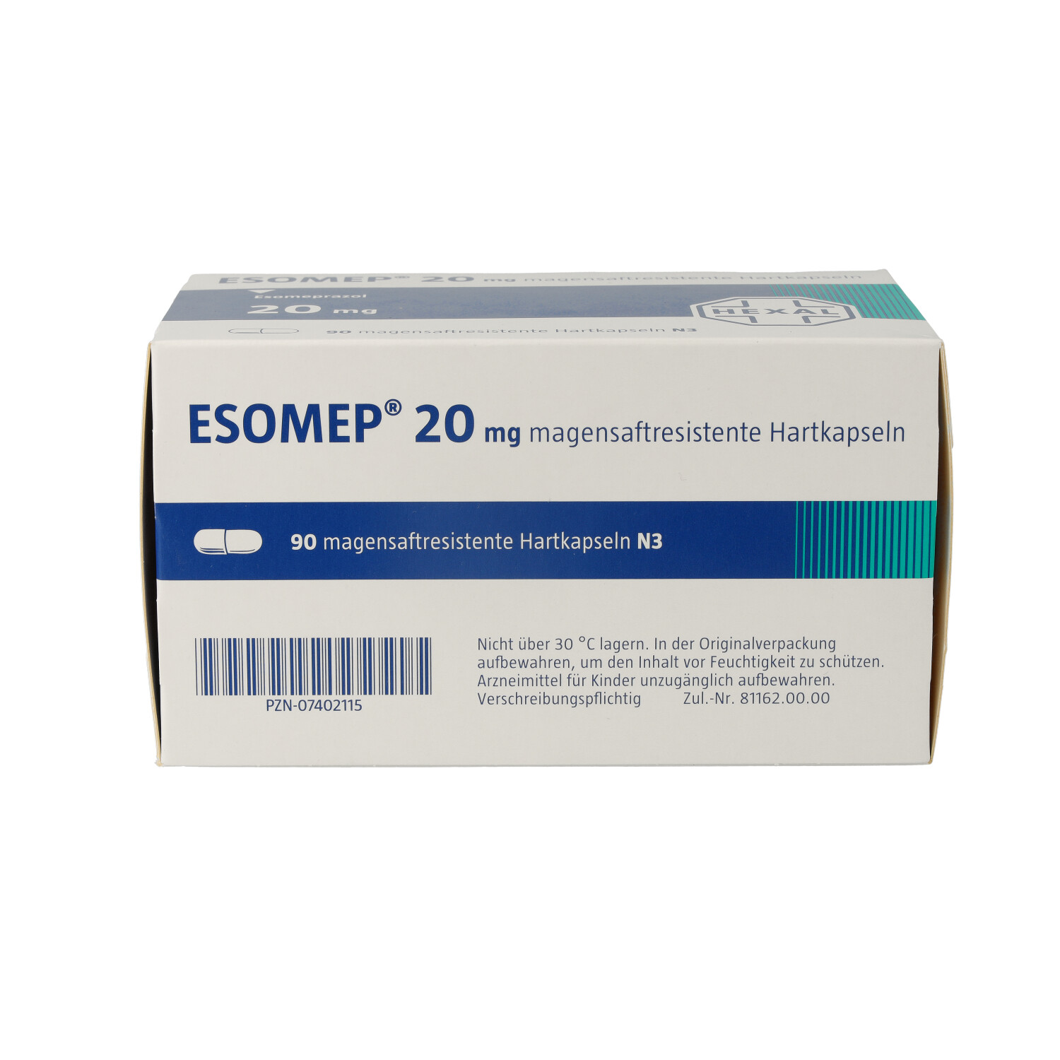 ESOMEP 20 mg magensaftresistente Hartkapseln