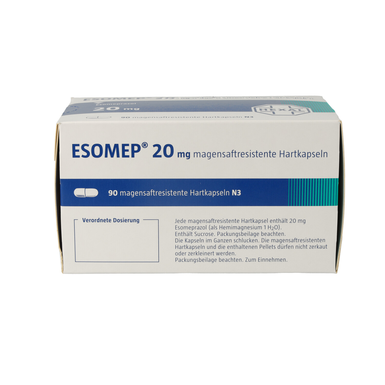 ESOMEP 20 mg magensaftresistente Hartkapseln