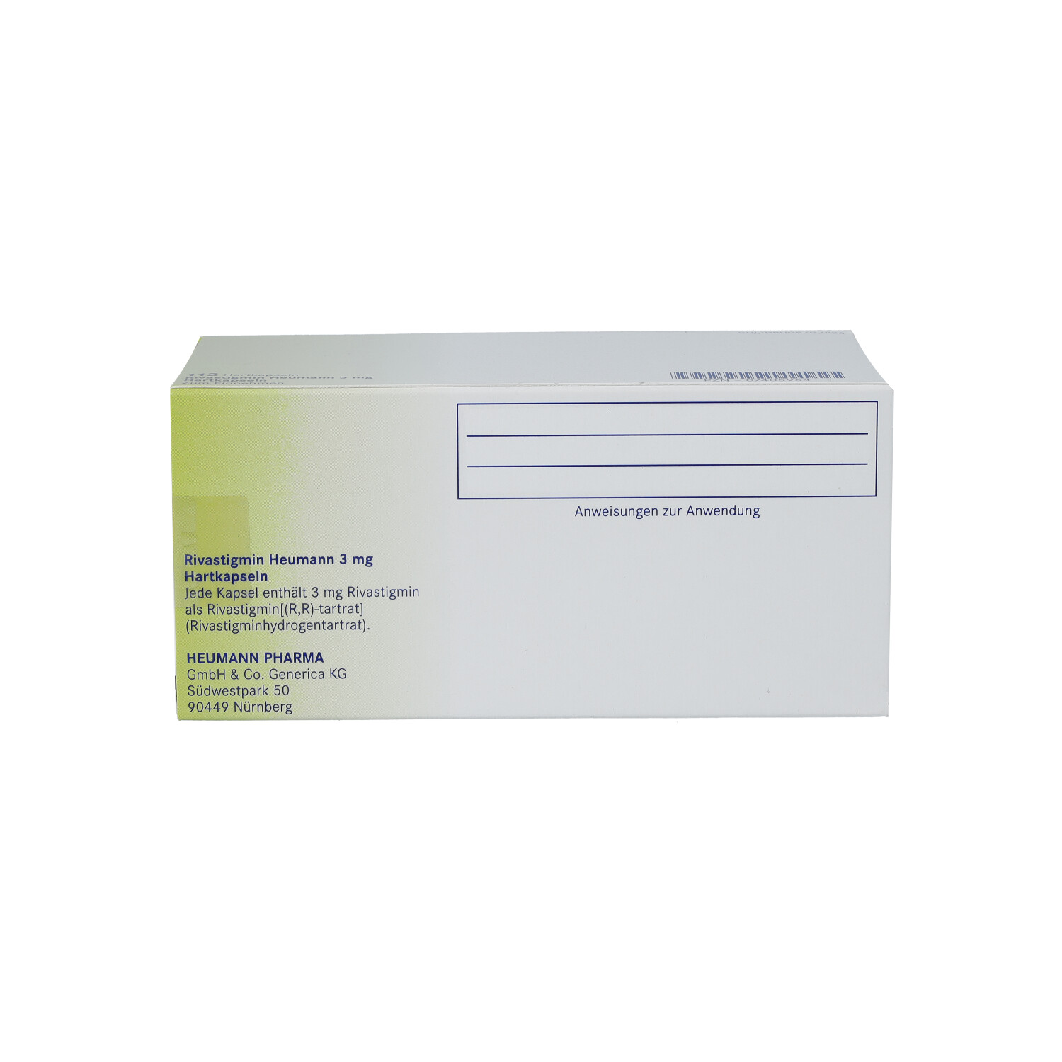 RIVASTIGMIN Heumann 3 mg Hartkapseln
