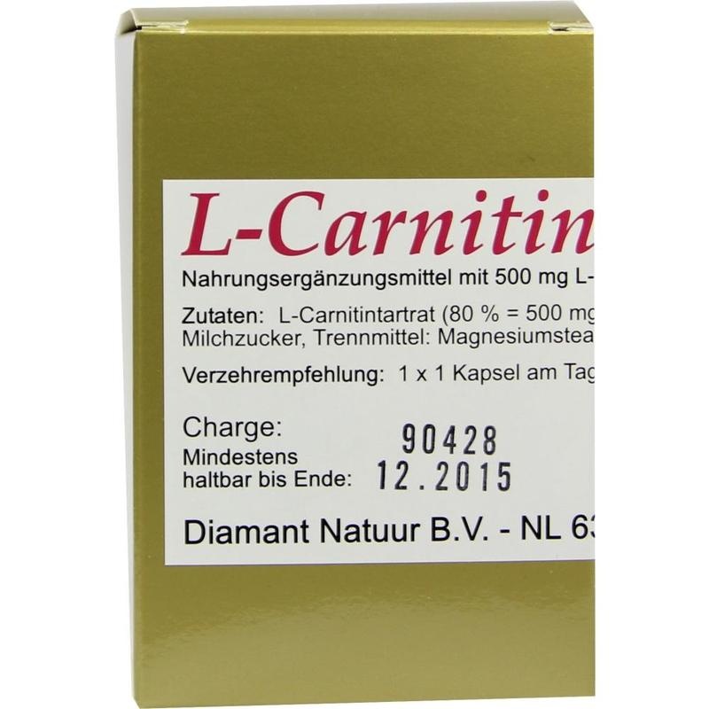L-CARNITIN 1x1 pro Tag Kapseln