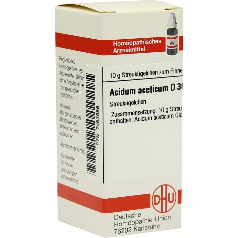ACIDUM ACETICUM D 30 Globuli