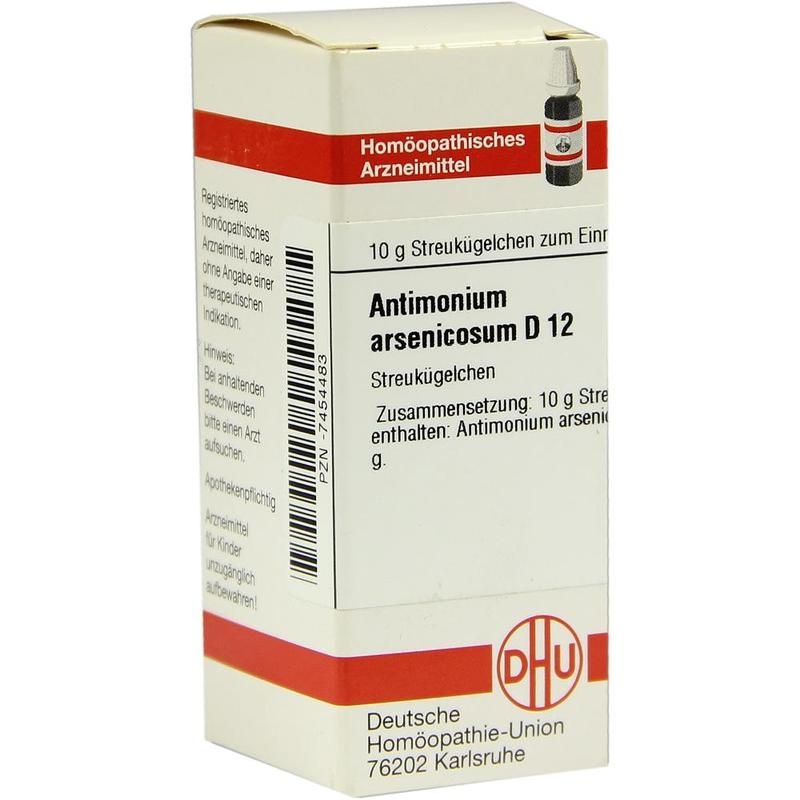 ANTIMONIUM ARSENICOSUM D 12 Globuli