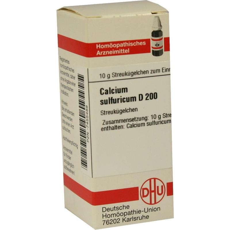 CALCIUM SULFURICUM D 200 Globuli