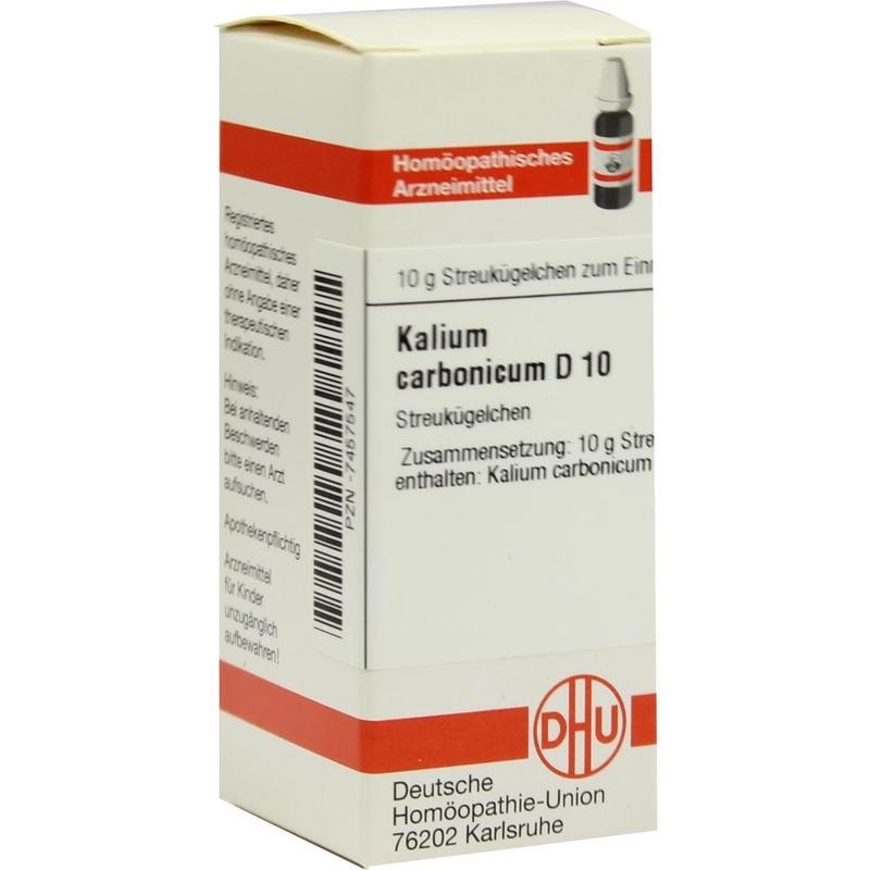 KALIUM CARBONICUM D 10 Globuli