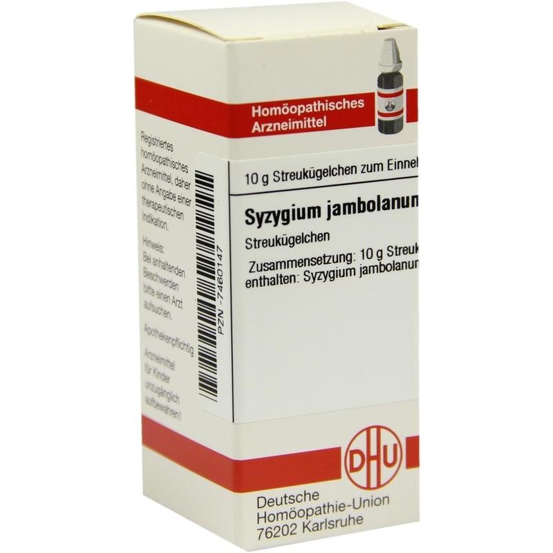 SYZYGIUM JAMBOLANUM D 6 Globuli