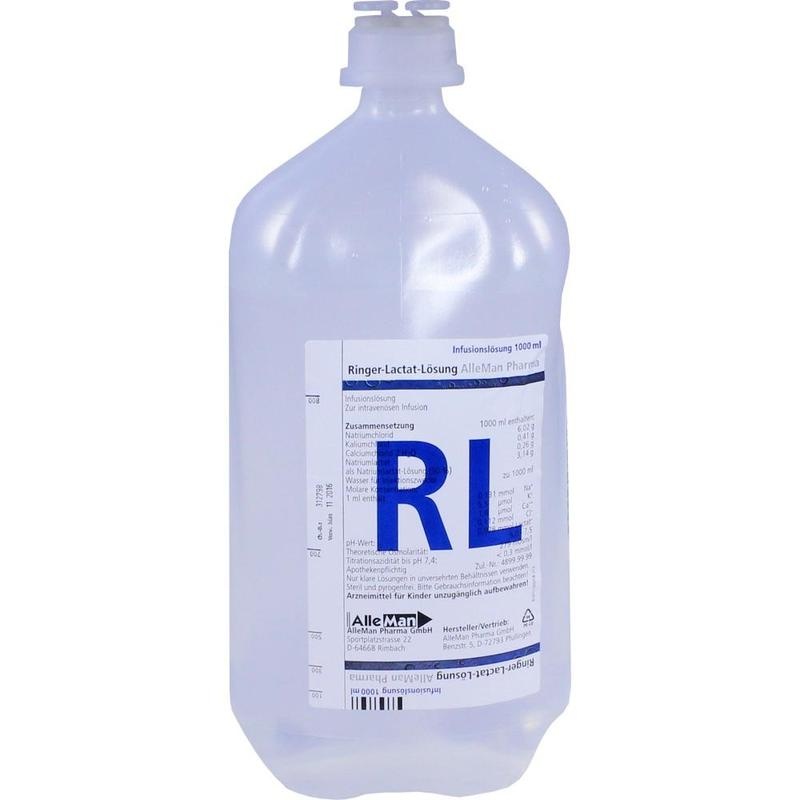 RINGER LACTAT Lösung DELTAMEDICA Inf.-Lsg.Plastik