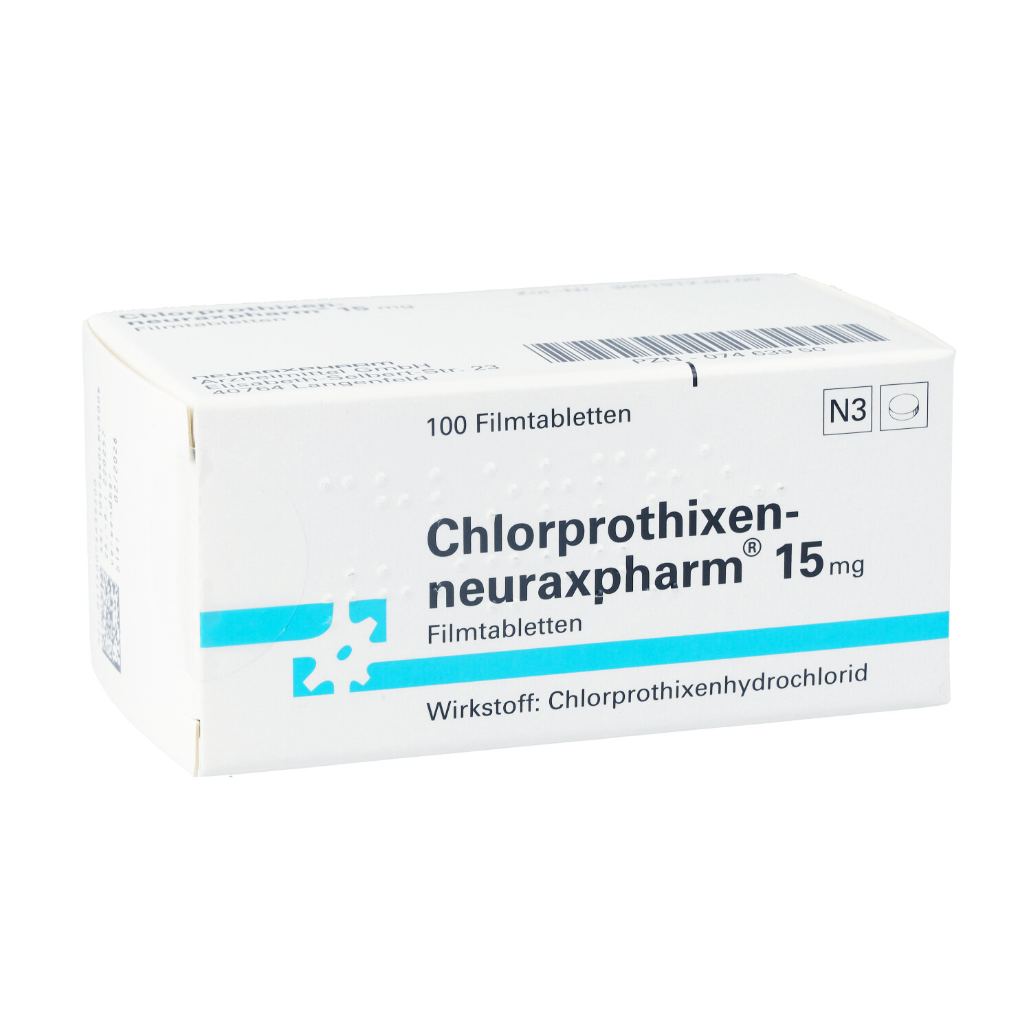 CHLORPROTHIXEN-neuraxpharm 15 mg Filmtabletten