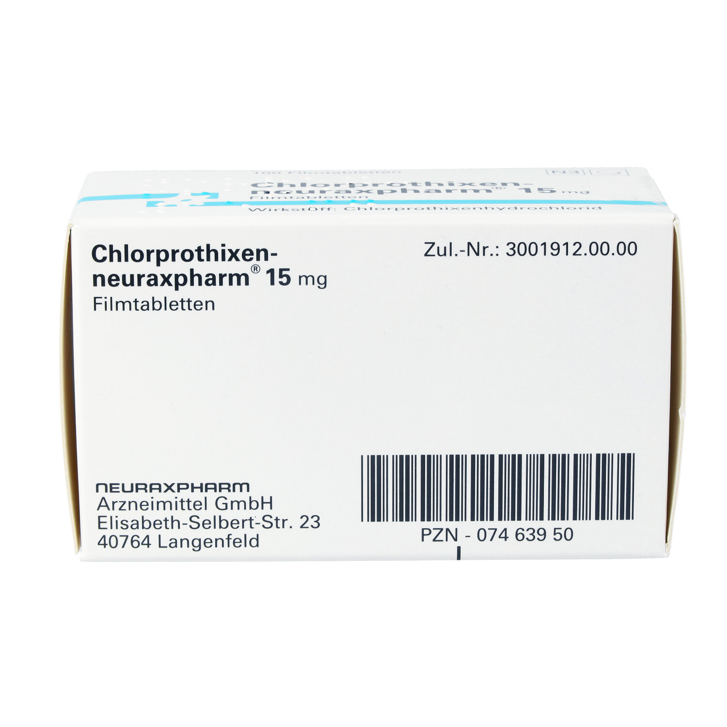 CHLORPROTHIXEN-neuraxpharm 15 mg Filmtabletten