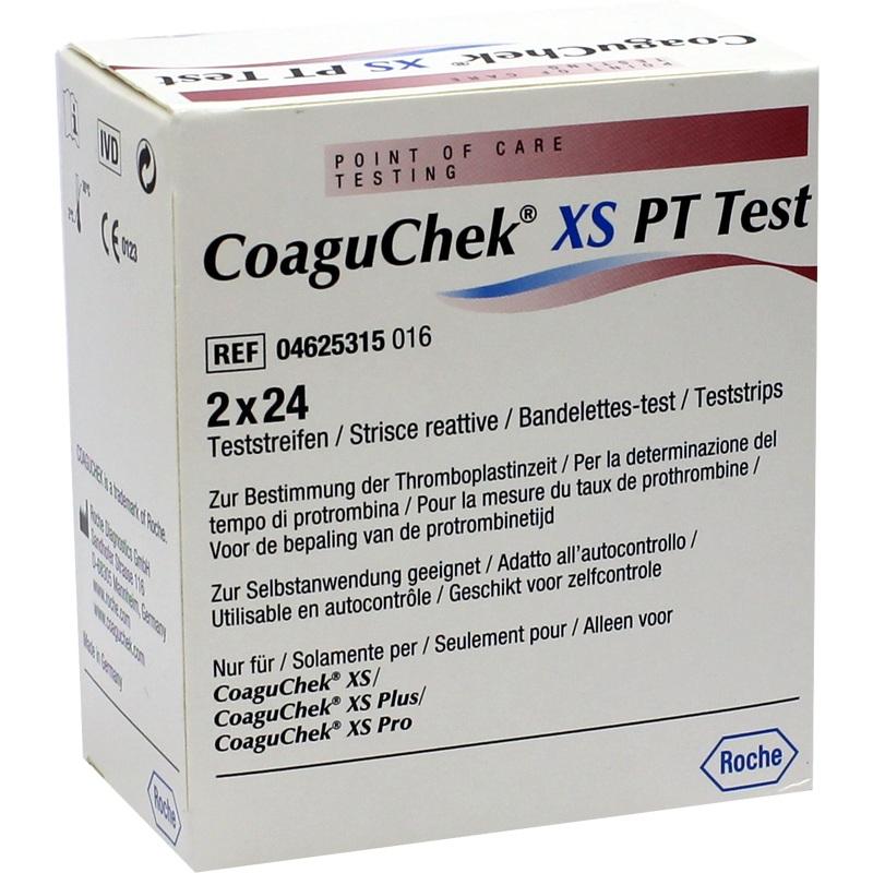 COAGUCHEK XS PT Test