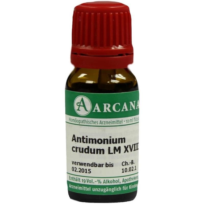 ANTIMONIUM CRUDUM LM 18 Dilution