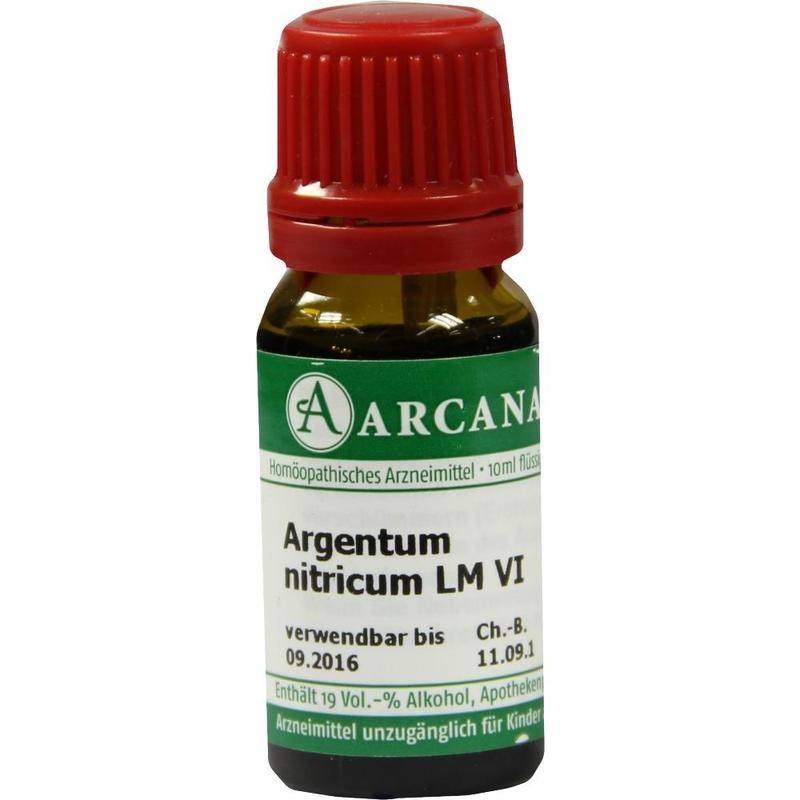 ARGENTUM NITRICUM LM 6 Dilution