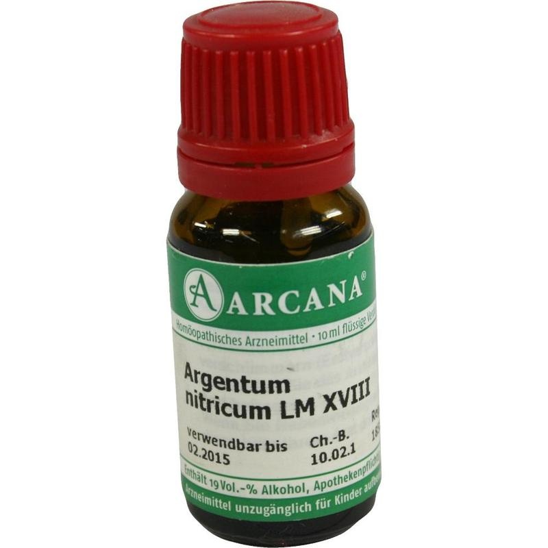 ARGENTUM NITRICUM LM 18 Dilution