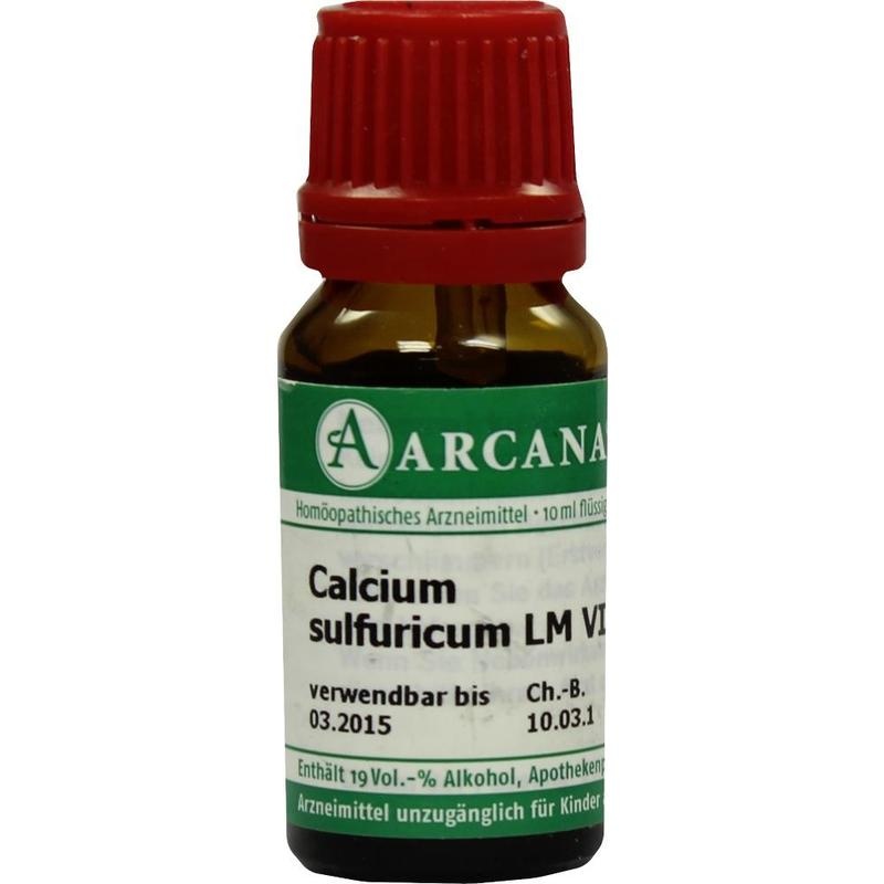 CALCIUM SULFURICUM LM 6 Dilution