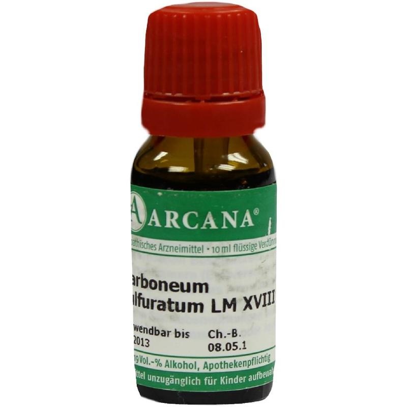 CARBONEUM SULFURATUM LM 18 Dilution