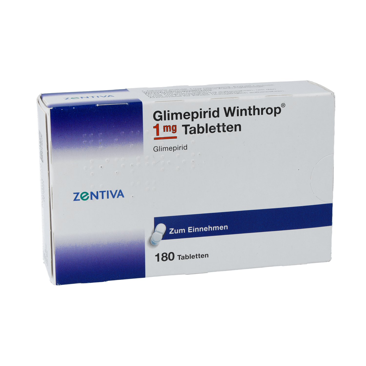 GLIMEPIRID Winthrop 1 mg Tabletten
