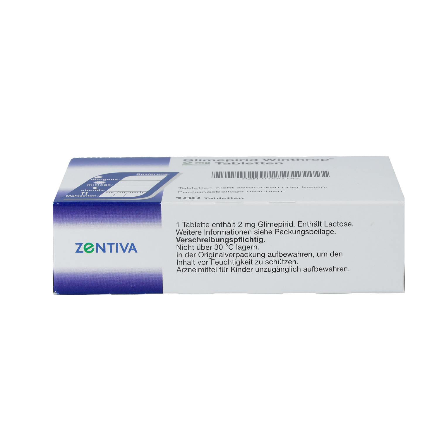 GLIMEPIRID Winthrop 2 mg Tabletten
