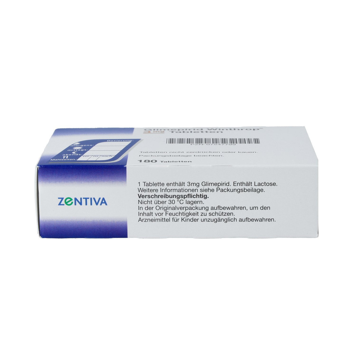GLIMEPIRID Winthrop 3 mg Tabletten