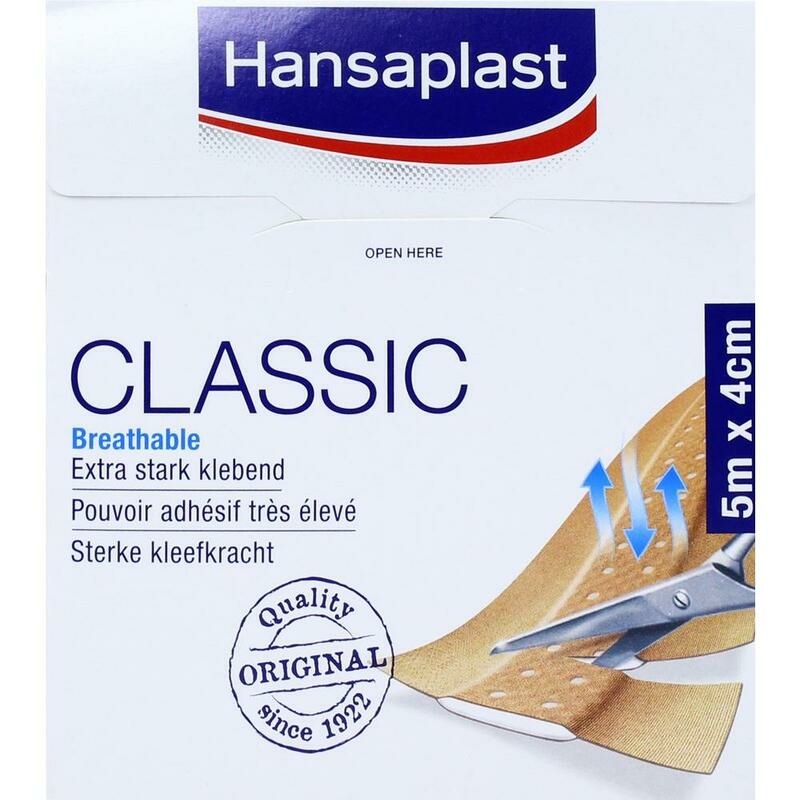 HANSAPLAST Classic Pflaster 4 cmx5 m