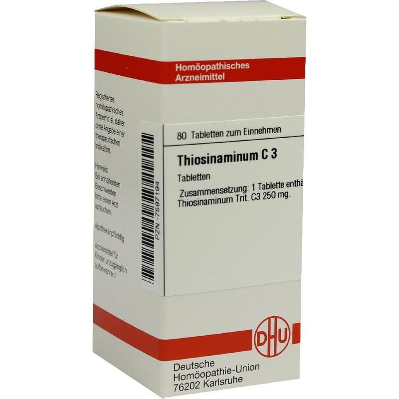 THIOSINAMINUM C 3 Tabletten