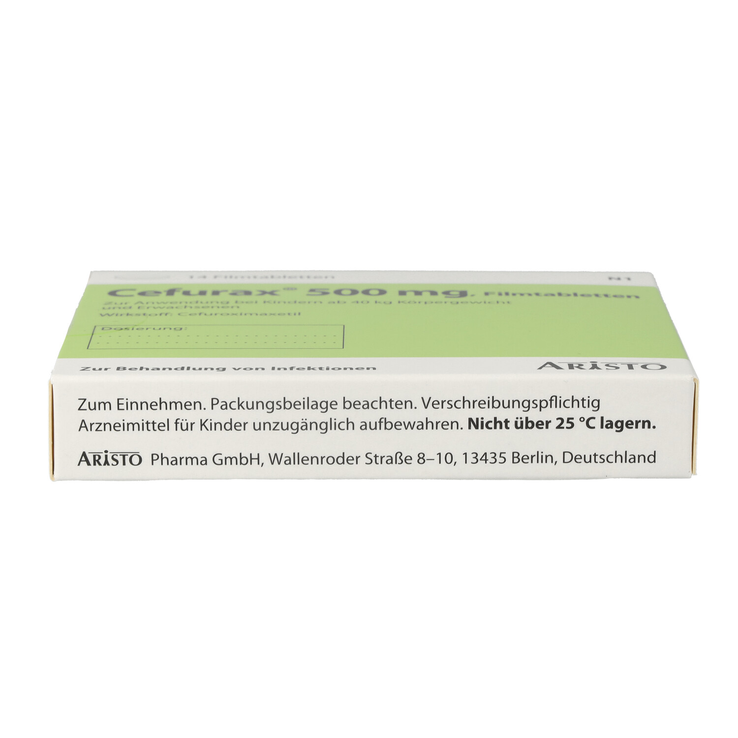 CEFURAX 500 mg Filmtabletten