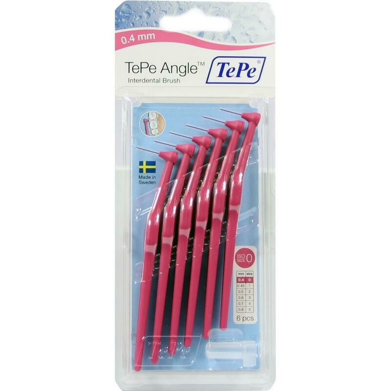 TEPE Angle Interdentalbürste 0,4mm pink