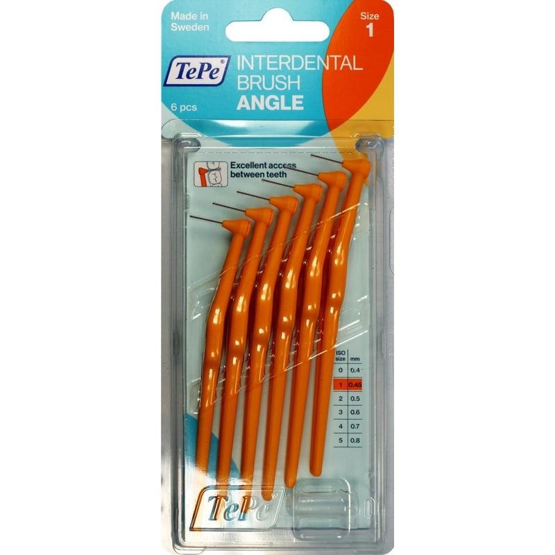 TEPE Angle Interdentalbürste 0,45mm orange