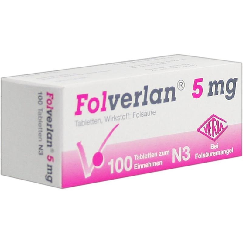 FOLVERLAN 5 mg Tabletten