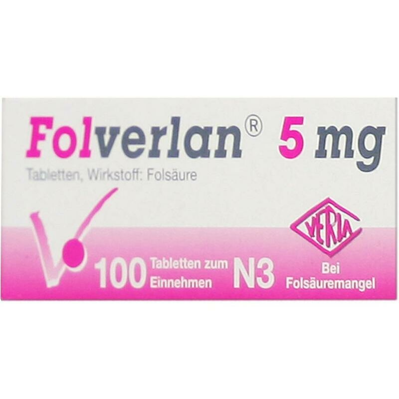 FOLVERLAN 5 mg Tabletten