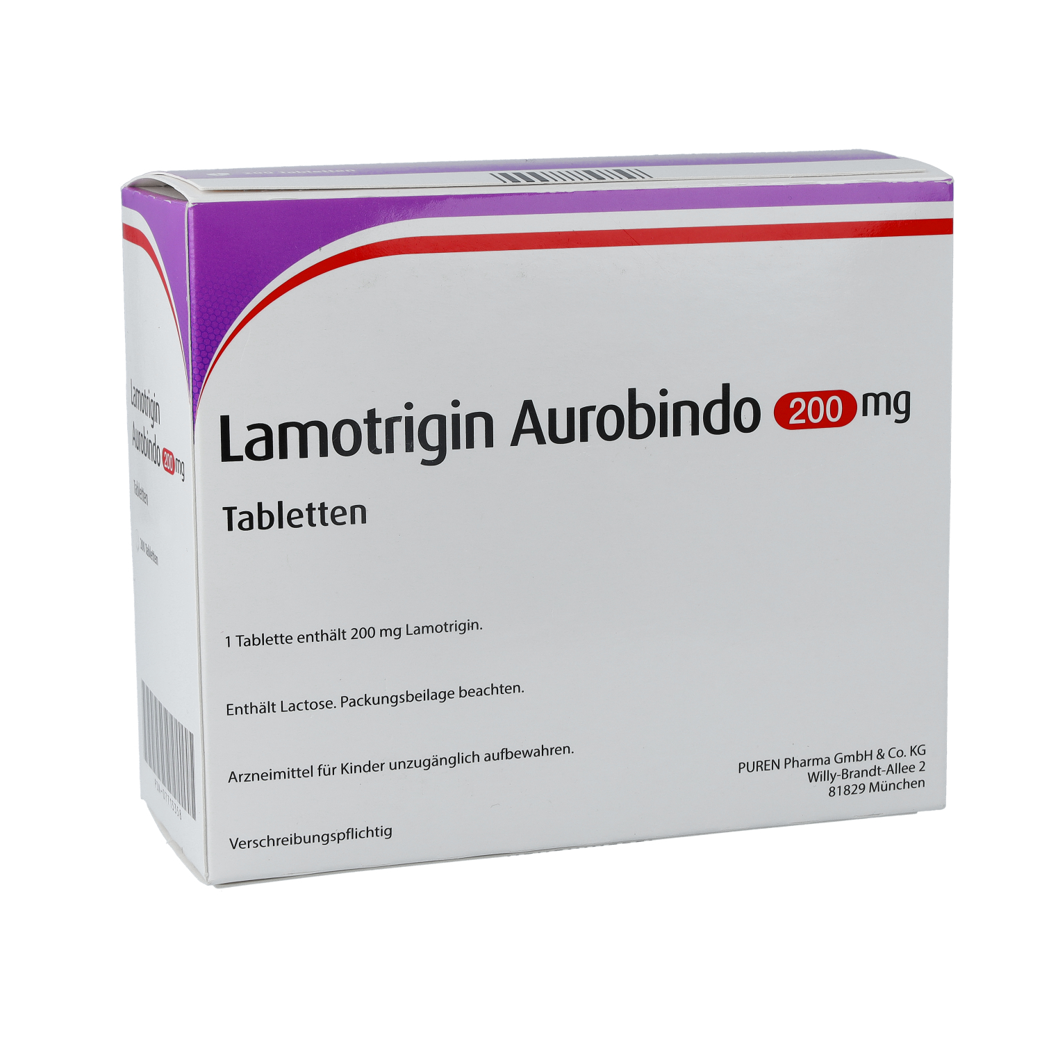 LAMOTRIGIN Aurobindo 200 mg Tabletten