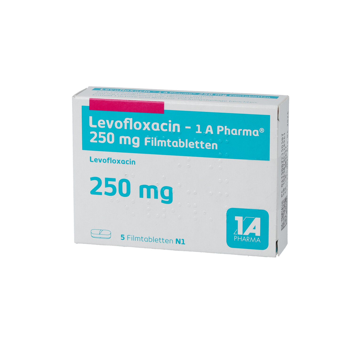LEVOFLOXACIN-1A Pharma 250 mg Filmtabletten