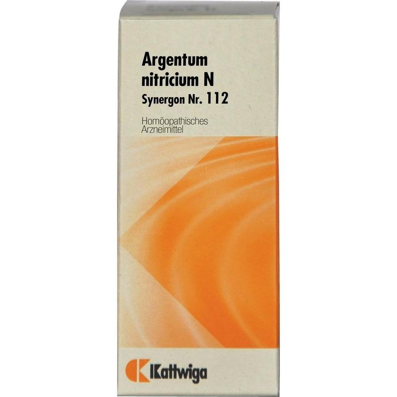 SYNERGON KOMPLEX 112 Argentum nitricum N Tropfen
