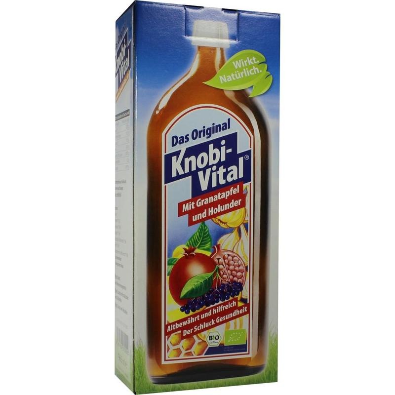 KNOBIVITAL mit Granatapfel und Holunder Bio