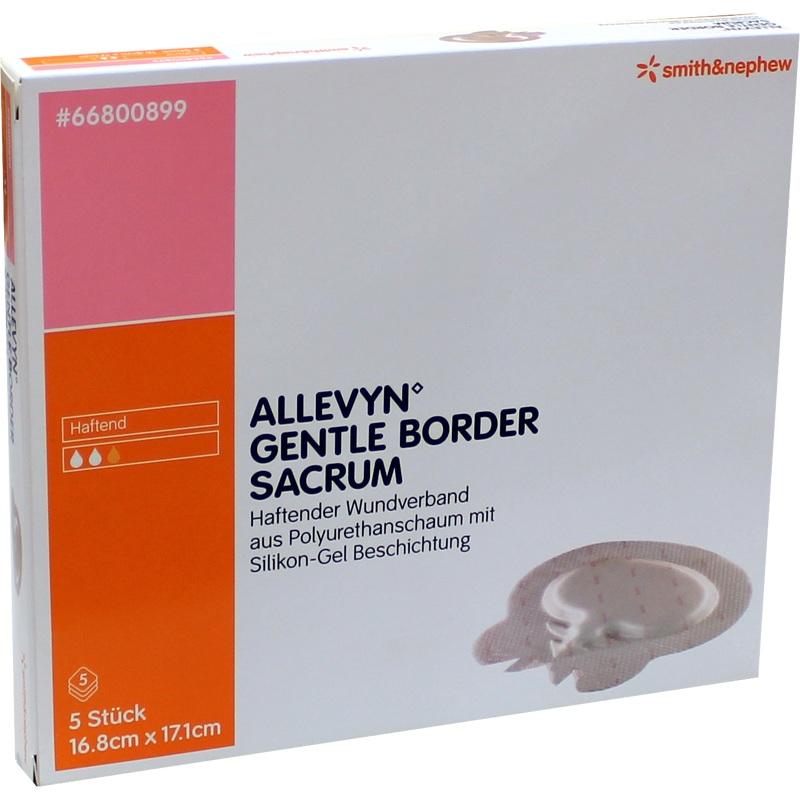 ALLEVYN Gentle Border Sacrum 16,8x17,1 cm Schaumv.