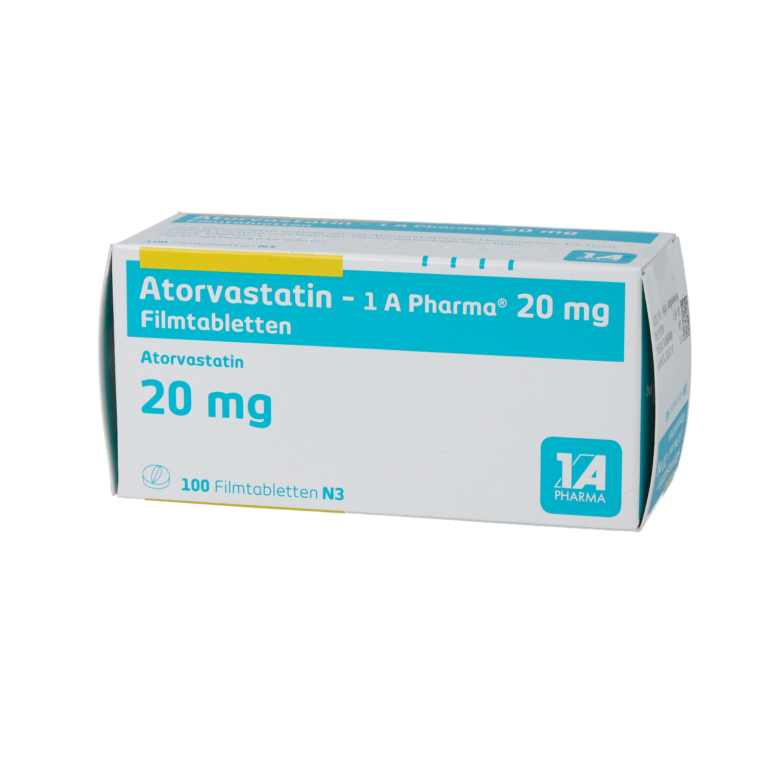 ATORVASTATIN-1A Pharma 20 mg Filmtabletten
