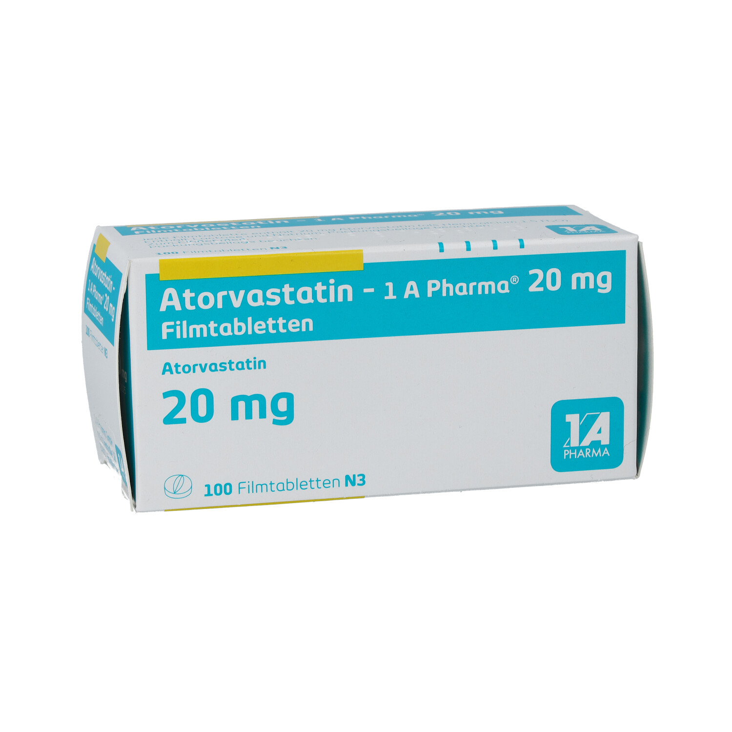 ATORVASTATIN-1A Pharma 20 mg Filmtabletten